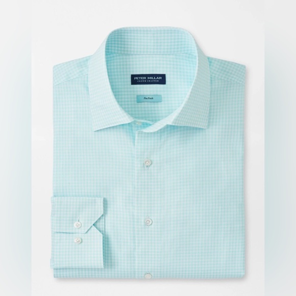 NWT Peter Millar dress shirt size S - Picture 4 of 11